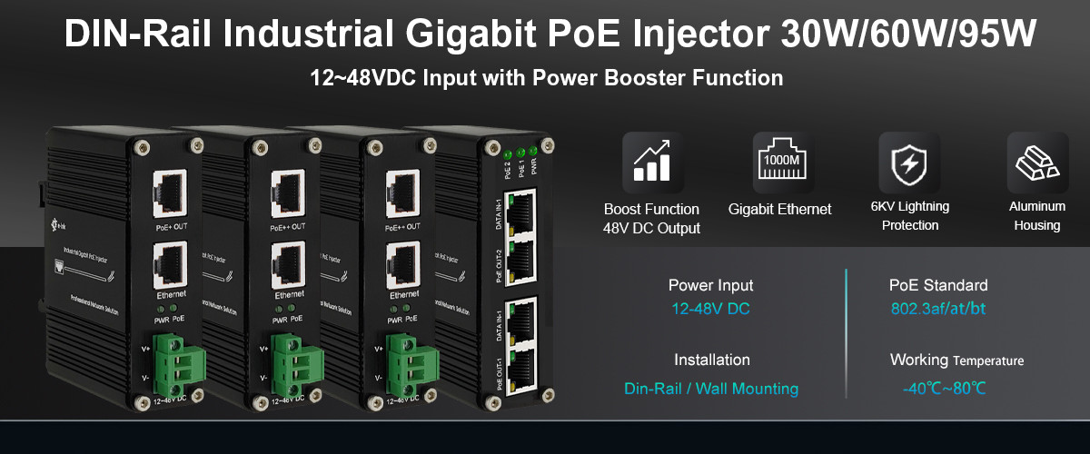 Qualité Commutateur industriel de PoE usine