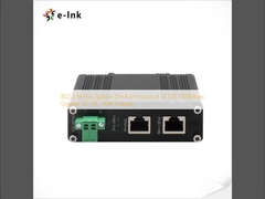 802.3 Bt PoE Splitter Din Rail Industrial 10 100 1000Mbps Gigabit 12V DC 36W Sortie