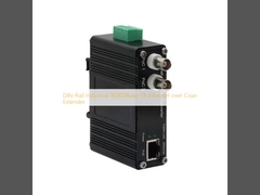 DIN-Rail Industrial 10/100Base-TX Ethernet sur le prolongateur coaxial