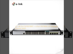 Commutateur Ethernet administré L2+ 48 ports 10/100/1000T + 4 ports SFP 100/1000X