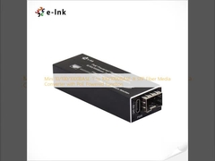 Mini Convertisseur de média fibre SFP 10/100/1000BASE-T vers 100/1000BASE-X avec fonction PoE