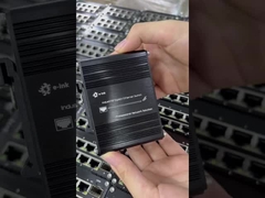 Commutateur industriel à 8 ports Gigabit - 2x SFP -40°C à 80°C DIN-Rail