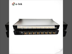 8Ch 3G-SDI + 1Ch 10G Ethernet sur le prolongateur de fibre