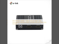 Mini 4K/60Hz HDMI 2.0 KVM USB sur le prolongateur à fibre optique Mini 4K/60Hz HDMI 2.0 KVM USB sur le prolongateur à fibre optique