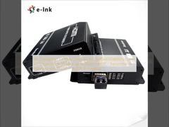 8K DisplayPort 1.4 Kit d'extension de fibre (7680x4320@60Hz) sur LC mode simple simple jusqu'à 300m / 985ft - Émetteur et récepteur avec RS232 + Bi-DIR IR Support