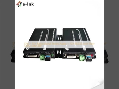 DVI + 1Ch Audio stéréo bidirectionnel + 1Ch RS232 sur le prolongateur à fibre optique