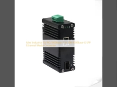 Convertisseur multimédia mini industriel 10/100/1000Base-T à 100/1000Base-X