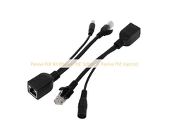 Kit passif de PoE (diviseur passif de PoE + injecteur passif de PoE)