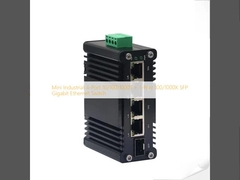 Commutateur mini industriel à 4 ports 10/100/1000T + 1 ports 100/1000X SFP Gigabit Ethernet