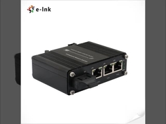 Commutateur mini industriel à 3 ports 10/100/1000T + à 1 port 1000X SC Gigabit Ethernet
