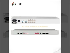 4E1 + 4GE 1+1 Multiplexeur à fibres PDH