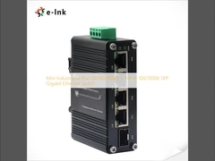 Commutateur mini industriel à 4 ports 10/100/1000T + 1 ports 100/1000X SFP Gigabit Ethernet