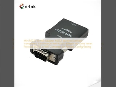 Mini adaptateur RS232 vers Wifi, prolongateur sans fil RS232, transmission transparente, adaptateur Wifi-RS232 sans pilote, protocole Telnet, convertisseur RS232 vers Wifi pour configuration/test à distance