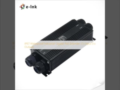 Extenseur industriel Gigabit PoE imperméable à l'eau IP67 (1 x entrée 3 x sortie)