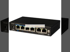 commutateur de 4-Port PoE+ (250m)