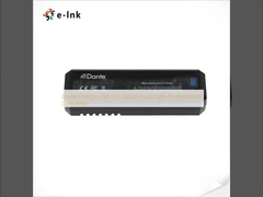 Dante Dongle Convertisseur bi-directionnel d'audio numérique USB