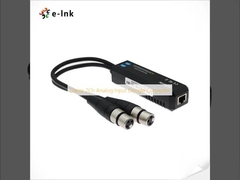 Dante 2Ch convertisseur de dongle d'entrée analogue