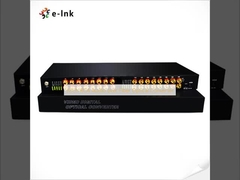 audio de 32Ch RCA au-dessus de convertisseur optique de fibre