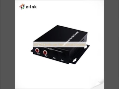 audio de 2Ch RCA au-dessus de convertisseur optique de fibre