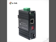 Mini Convertisseur de média cuivre 10G/5G/2.5G/1G/100M vers SFP+ 10GBASE-X, prend en charge le rail DIN et le montage mural