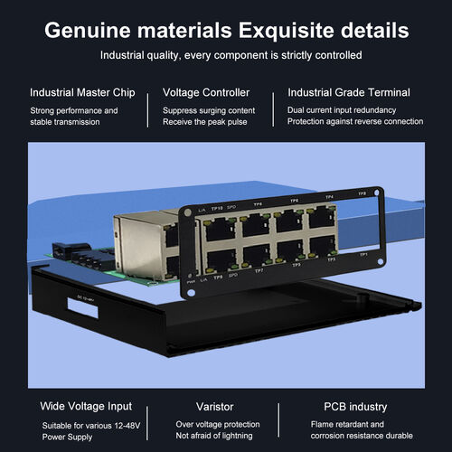 Latest company news about Nouveau benchmark pour la connectivité industrielle | E-link China lance un switch industriel compact Gigabit à 10 ports