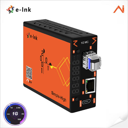 Latest company news about E-link lance le LNK-AI3011M-SFP: le convertisseur multimédia de fibre optique géré par intelligence artificielle redéfinit la maintenance du réseau