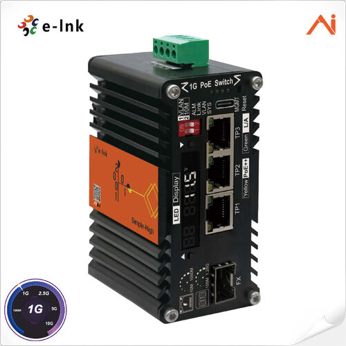 Latest company news about E-link lance un commutateur PoE++ industriel intelligent et géré de 90W avec amplificateur de tension pour les réseaux solaires