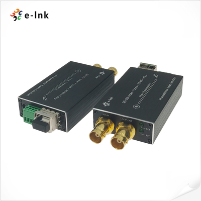 12G IDS de fibre de convertisseur à la transmission de niveau d'émission de compression non avec le contrôle/RS485