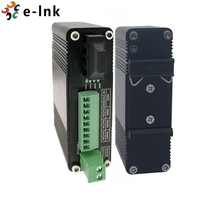Mode unitaire industriel de modem de convertisseur de médias de fibre de RS232 RS485 RS422 SC