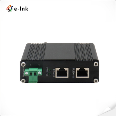 802.3 Bt PoE Splitter Din Rail Industrial 10 100 1000Mbps Gigabit 12V DC 36W Sortie