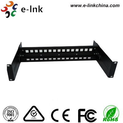 Support de montage en rack 19 pouces pour produits sur rail DIN