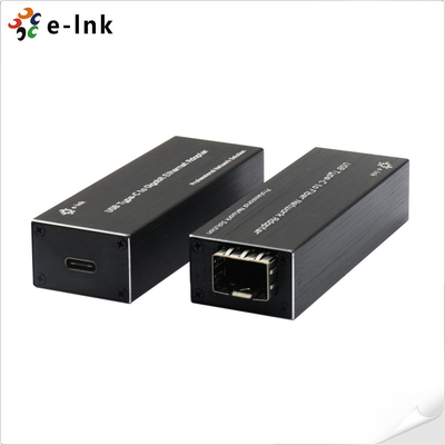 Adaptateur Ethernet Micro Mini USB-C vers SFP Gigabit