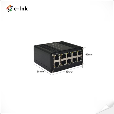 Commutateur d'Ethernet de contrat de Mini Industrial 10-Port 10/100/1000T