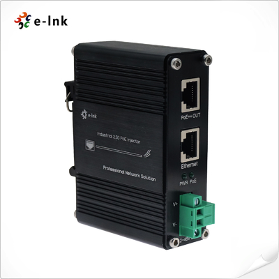 Injecteur industriel PoE++ 2,5G 95W 802,3bt (12 à 48 VDC)