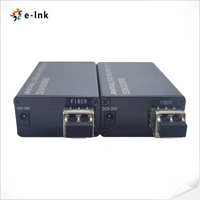 Convertisseur mini 24G-SDI en fibre avec fibre 24G-SDI 2*LC
