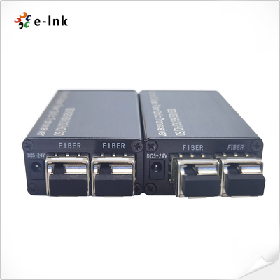 Convertisseur mini 24G-SDI en fibre avec 2 x 12G-SDI 1*LC