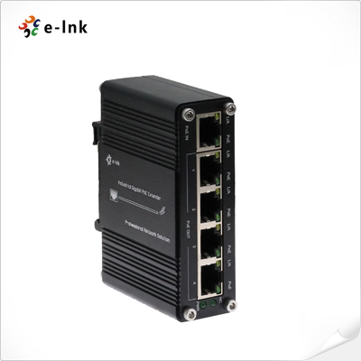 L'extenseur industriel à 1 port 802.3at PoE+ à 4 ports 802.3af/à Gigabit PoE