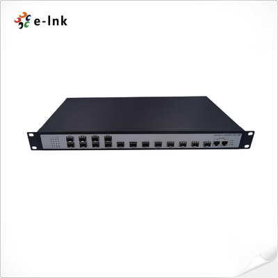 Switch 16 ports SFP 100Base-FX non administrable + 2 ports 10/100/1000-TX