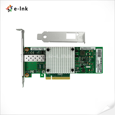 Adaptateur de serveur PCI Express x8 à port unique SFP+ 10 Gigabit (basé sur Intel 82599EN)