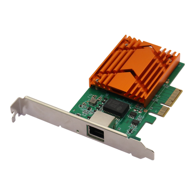 Adaptateur réseau PCIe x4 à port unique RJ45 10G Ethernet