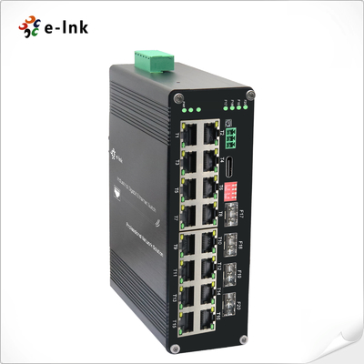 Commutateur Ethernet géré SFP à 4 ports