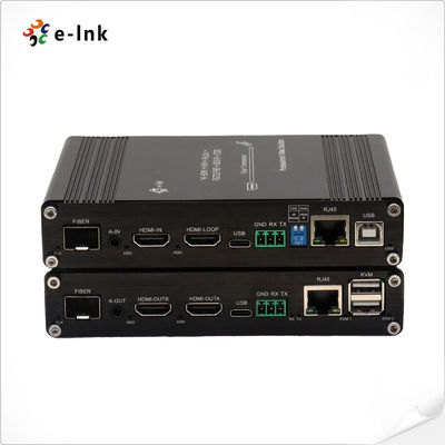 Extendor de fibre HDMI KVM multifonctionnel 4K 60Hz