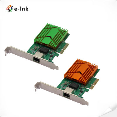 quality Adaptateur réseau PCIe x4 à port unique RJ45 10G Ethernet factory