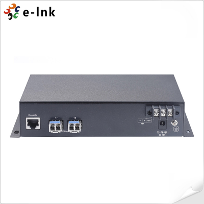 16 ports TP 10/100M (16POE-PSE -IEEE802.3af 15,4W/30W) + 2 ports SFP 1000M Switch PoE Géré