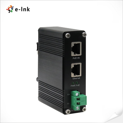 10/100/1000Mbps industriel 802.3at PoE+ Splitter Voltage de sortie 12VDC