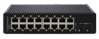 Commutateur Ethernet industriel géré Gigabit 16+2F