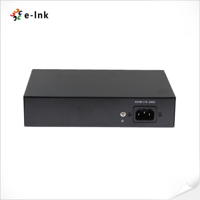Les ports PoE 4x2.5Gbps + les ports PoE 2x10G SFP+ en fibre optique