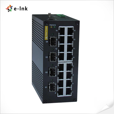 Commutateur Ethernet industriel géré: 16 x 10/100BASETX + 4 x 1000BaseX SFP