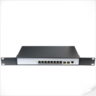 Commutateur administré L2+ 8 ports 10/100/1000T 802.3at PoE + 2 ports 100/1000X SFP