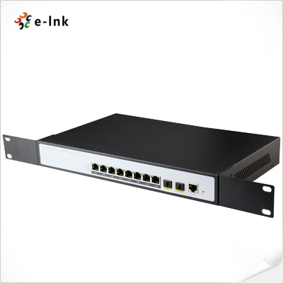 Commutateur Ethernet géré L2+ 8 ports 10/100/1000T + 2 ports 100/1000X SFP